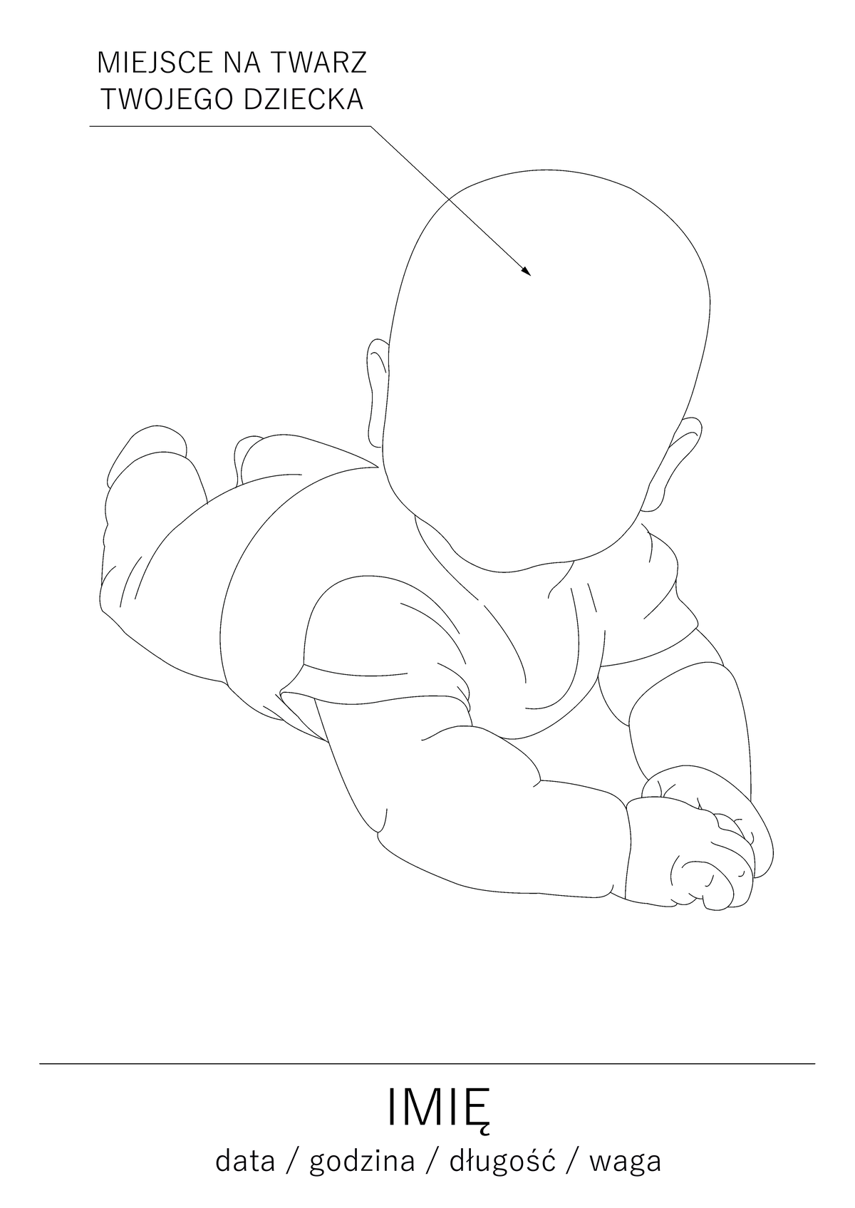 Niemowlę na Brzuszku