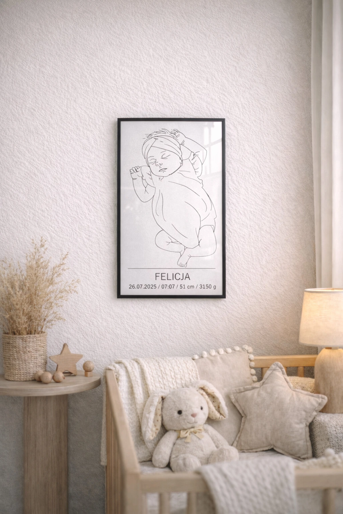 Noworodek - Ona - Wizualizacja